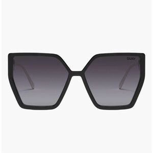QUAY AUSTRALIA “Hotel Lobby” black cat eye sunglasses